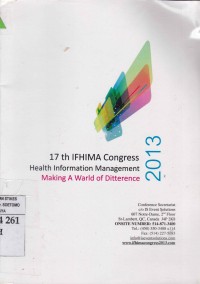 Image of 17 th IFHIMA Congress Health Information Management Making A World Of Difference 2013
