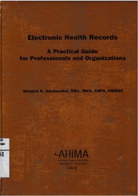 Image of Electronic Health Records : A Practical Guide For Professionals And Organizations