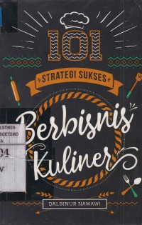 Image of 101 Strategi Sukses Berbisnis Kuliner