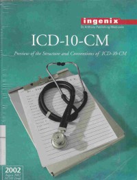 Image of ICD-10-CM : A Preview of the Structure and Conventions of ICD-10-CM