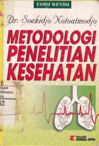Image of Metodologi Penelitian Kesehatan