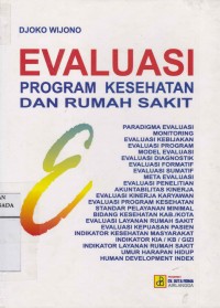 Image of Evaluasi Program Kesehatan Dan Rumah Sakit