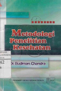 Image of Metodologi Penelitian Kesehatan