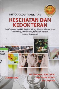 Image of (Sortir) Metologi Penelitian Kesehatan Dan Kedokteran