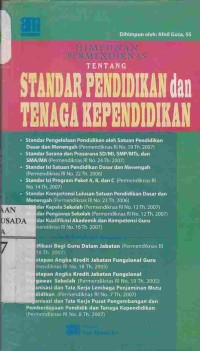 Image of Himpunan Permendiknas Tentang Standar Pendidikan dan Tenaga Kependidikan
