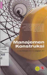 Image of Manajemen Konstruksi