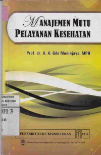 Image of Manajemen Mutu Pelayanan Kesehatan