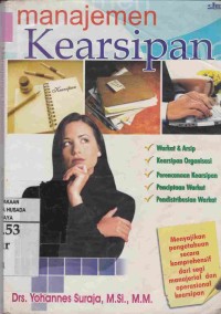 Image of Manajemen Kearsipan