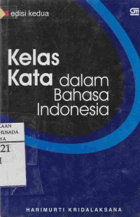 Image of Kelas Kata dalam Bahasa Indonesia