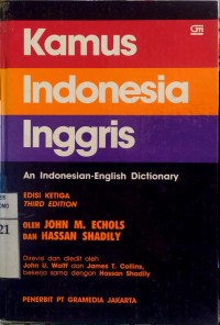 Image of Kamus Indonesia Inggris