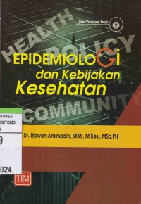 Image of Epidemiologi dan Kebijakan Kesehatan