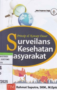 Image of Prinsip & Konsep Dasar Surveilans Kesehatan Masyarakat