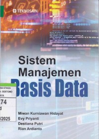 Image of Sistem Manajemen Basis Data